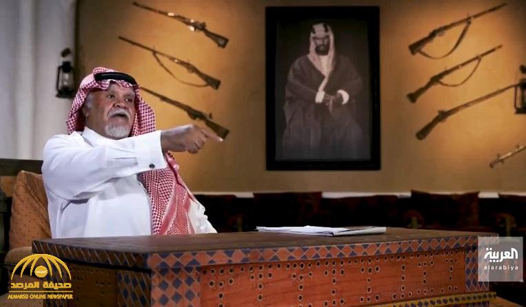 فيديو: "بندر بن سلطان" يكشف عن مقترح "الملك عبد العزيز" للعرب بمنع استقبال أي فلسطيني.. وهدفه من وراء ذلك!