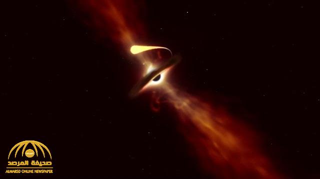 بالفيديو .. مشهد مذهل لثقب أسود يلتهم نجماً كاملاً