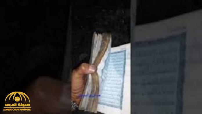 مواطن يوثق مقطع فيديو بعد احتراق منزله في مكة.. ويوضح ما حدث لـ "نسخة من القرآن "