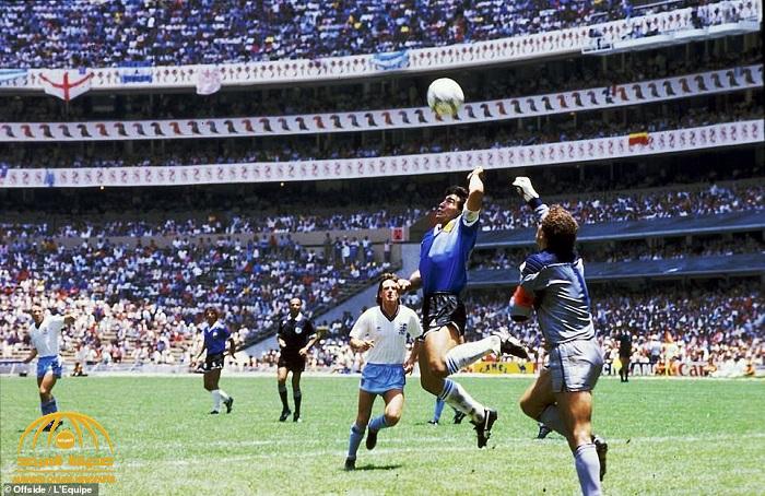 شاهد.. هدف "مارادونا" المقلب الذي لا يُنسى في مرمى إنجلترا بكأس العالم عام 86