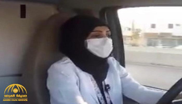 قصة الفتاة السعودية "إيمان عبد العظيم" سائقة الإسعاف.. وسبب إصرارها على عملها بالمجال (فيديو)