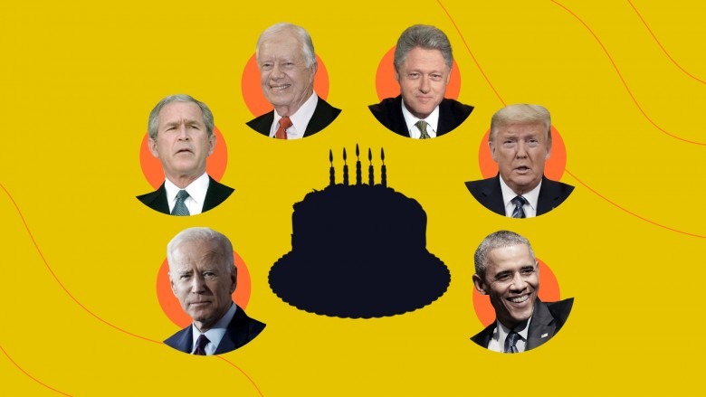 ما هي أعمار الرؤساء الأمريكيين السابقين عند استلامهم الرئاسة؟