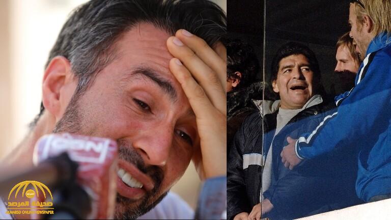 "مفاجأة" : هذا  ما حدث بين "مارادونا" وطبيبه قبل أيام قليلة من وفاته!