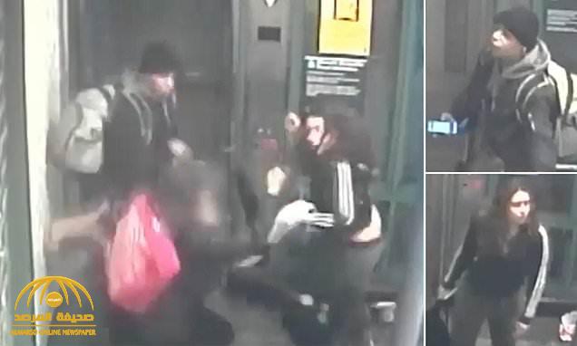 شاهد: مسنة أمريكية تتعرض لهجوم وحشي من قبل زوجين داخل محطة مترو بمدينة نيويورك!