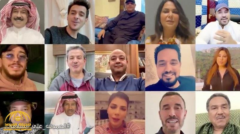 شاهد.. تركي آل الشيخ ينشر فيديو لتهنئات الفنانين والمشاهير بعودته إلى الرياض: "نورت أبو ناصر"