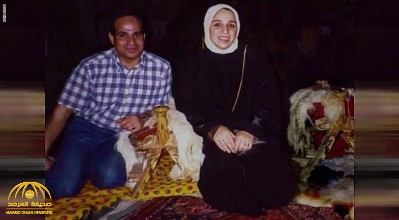 شاهد: زوجة السيسي تنشر صوراً نادرة لرئيس مصر وترد على سؤال إن غيّرت دبلة خطوبتها