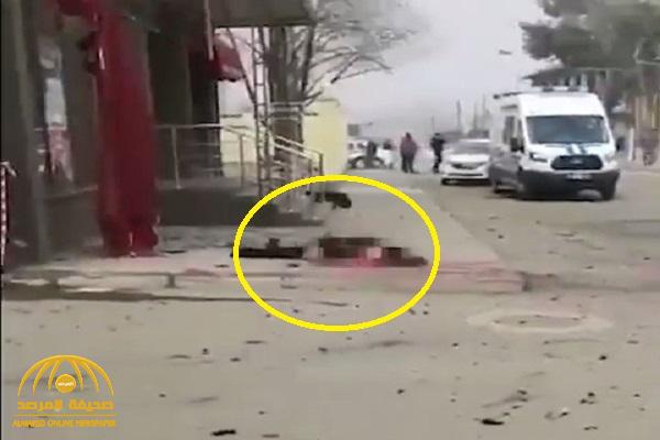 صرخ الله أكبر ..شاهد: إرهابي يفجر نفسه بالقرب من مقر الأمن الفدرالي في روسيا