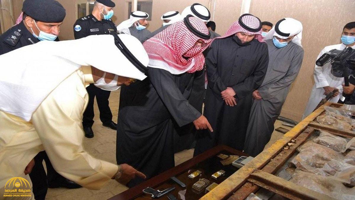 بالتعاون مع السعودية  .. شاهد : الأمن الكويتي يحبط عملية تهريب ضخمة