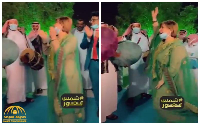 شاهد .. شمس الكويتية تشعل حفلاً غنائياً بوصلة رقص في جزيرة دارين