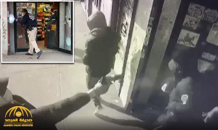 شاهد : مسلح أمريكي ينهي حياة صبي بطلق ناري في رقبته أمام أحد المطاعم بمدينة نيويورك
