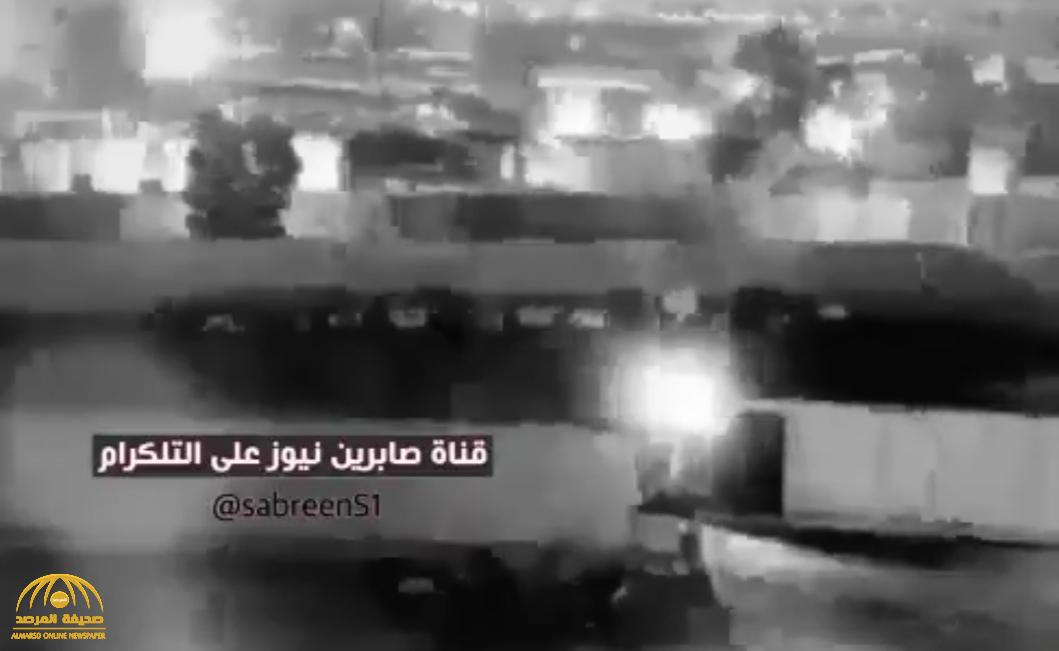 شاهد.. فيديو ينشر لأول مرة للحظة قصف سيارة قاسم سليماني قرب مطار بغداد