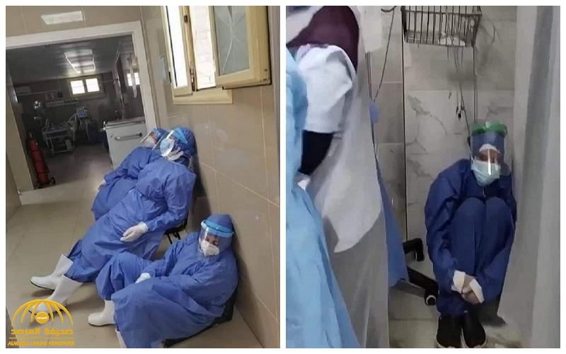 شاهد : مأساة جديدة لمرضى كورونا في مستشفى آخر بمصر .. وفاة كل المصابين المنومين بالعناية المركزة