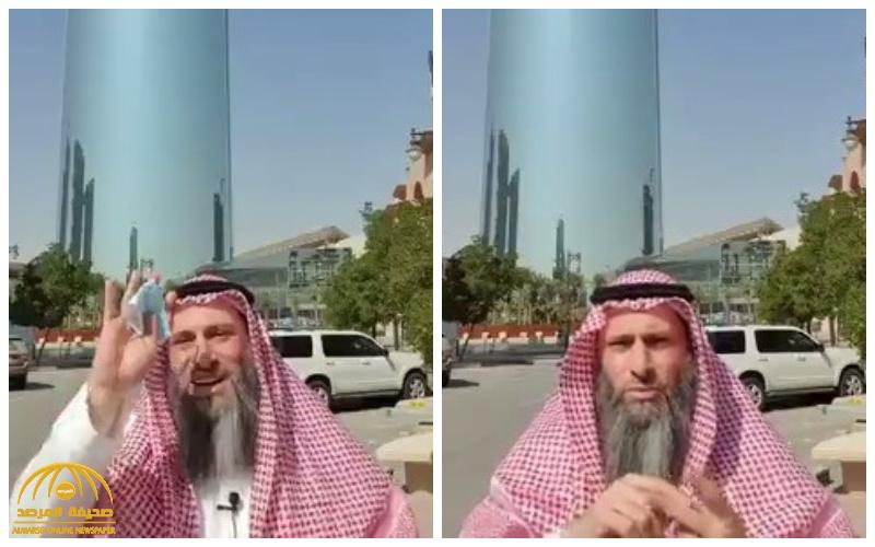 شاهد: بريطاني "مطوع" يوثق فيديو أمام برج المملكة في الرياض بـ"الثوب والغترة والعقال".. ويكشف سر بقائه في السعودية 21 عامًا