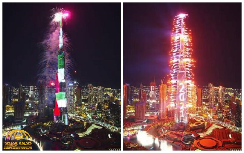 شاهد .. عروض الألعاب النارية في "دبي" و "أبوظبي" احتفالاً بالعام الجديد 2021