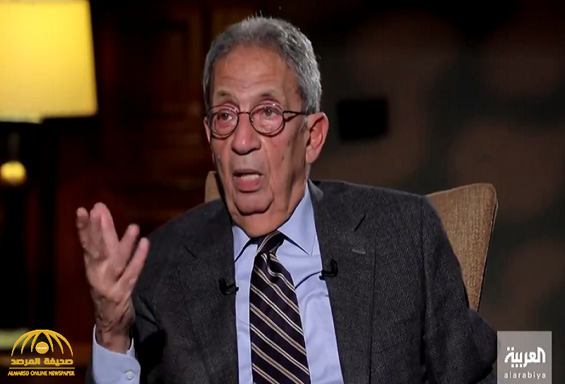 بالفيديو: عمرو موسى يكشف حقيقة انفعاله في وجه "حسني مبارك" وضرب الباب بقوة خلفه!