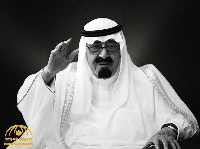 علاء مبارك يحيي ذكرى رحيل الملك عبدالله بهذه الطريقة (صورة)
