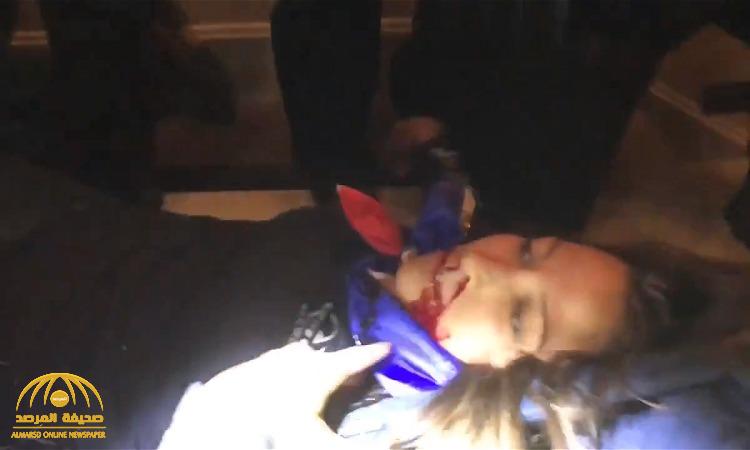 شاهد: إصابة امرأة مؤيدة  لترامب بعيار ناري داخل مبنى الكونغرس الأمريكي