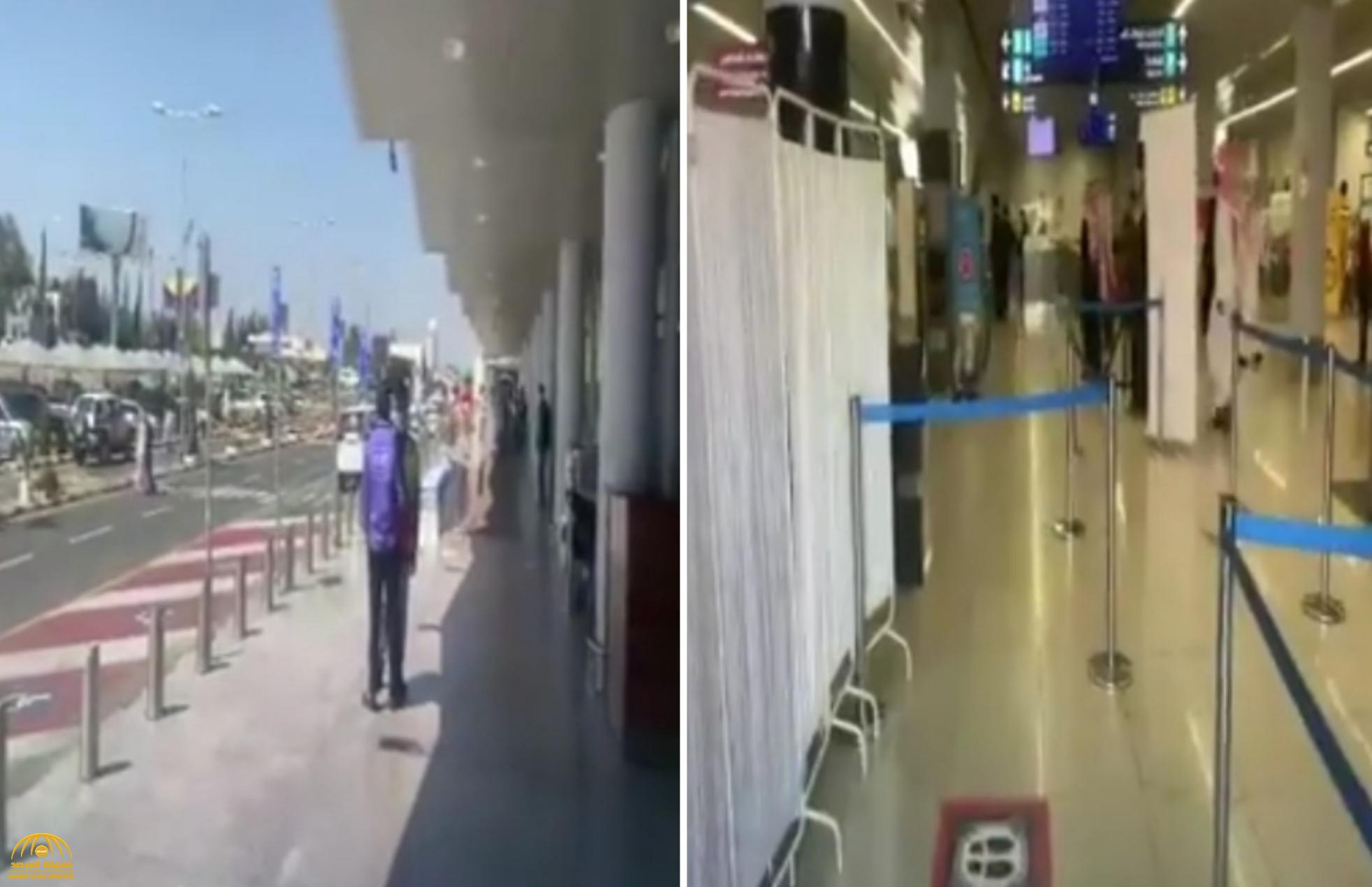 شاهد.. أول فيديو من مطار أبها الدولي بعد الهجوم الحوثي الإرهابي