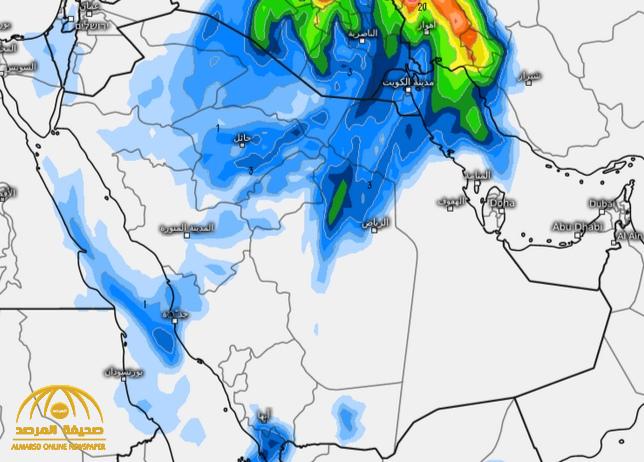 "المسند" يكشف آخر تطورات الحالة المطرية "عطاء" اليوم على هذه المناطق بالمملكة!