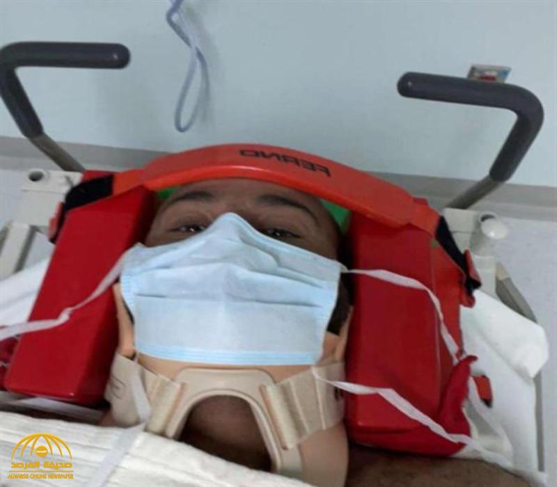 يزيد الراجحي يتعرض لحادث في رالي الشرقية وينقل للمستشفى بمروحية