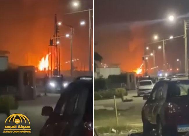 شاهد: لحظة انفجار شاحنة محملة بـ 400 أسطوانة غاز في مصر .. والجهات الأمنية تكشف عن السبب!