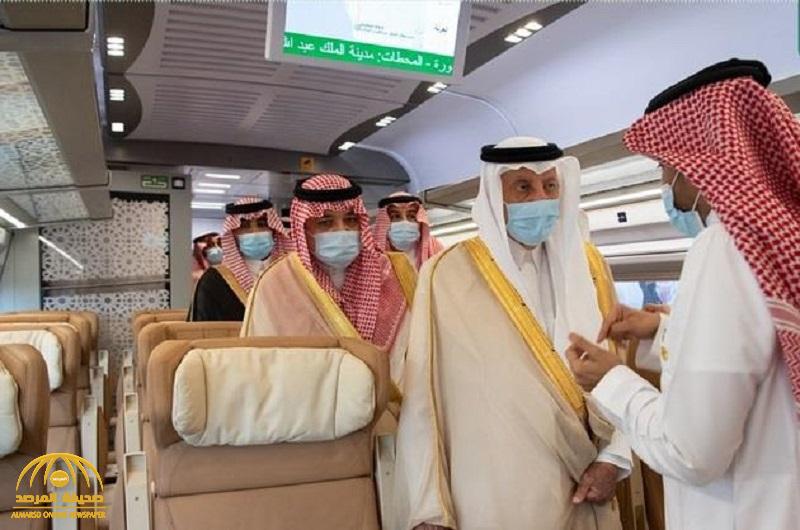 شاهد.. أمير مكة يشهد حفل إعادة تسيير رحلات قطار الحرمين السريع