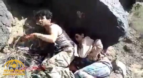 شاهد بالفيديو : أطفال تقاتل في صفوف الحوثي