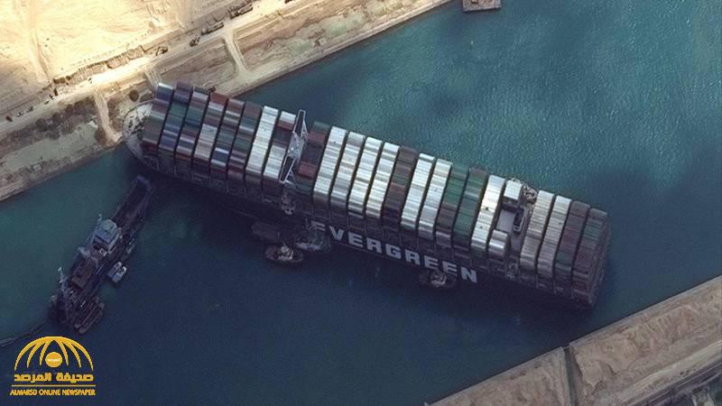 الكشف عن مسار غريب سلكته السفينة المتعثرة في قناة السويس قبل دخول الممر في مصر - فيديو وصور