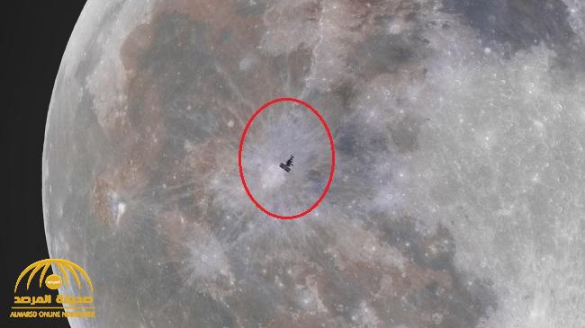 بالفيديو .. مشهد نادر لمرور المحطة الفضائية بسرعة فائقة أمام القمر