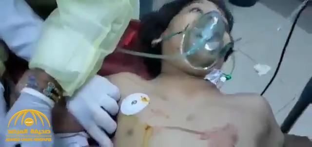 فيديو مؤثر لطفل يمني يلفظ أنفاسه الأخيرة بعد إصابته في هجوم صاروخي لمليشيا الحوثي