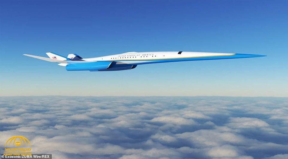 شاهد: لأول مرة .. صور الطائرة الرئاسية الأمريكية التي تصل سرعتها لضعف سرعة الصوت