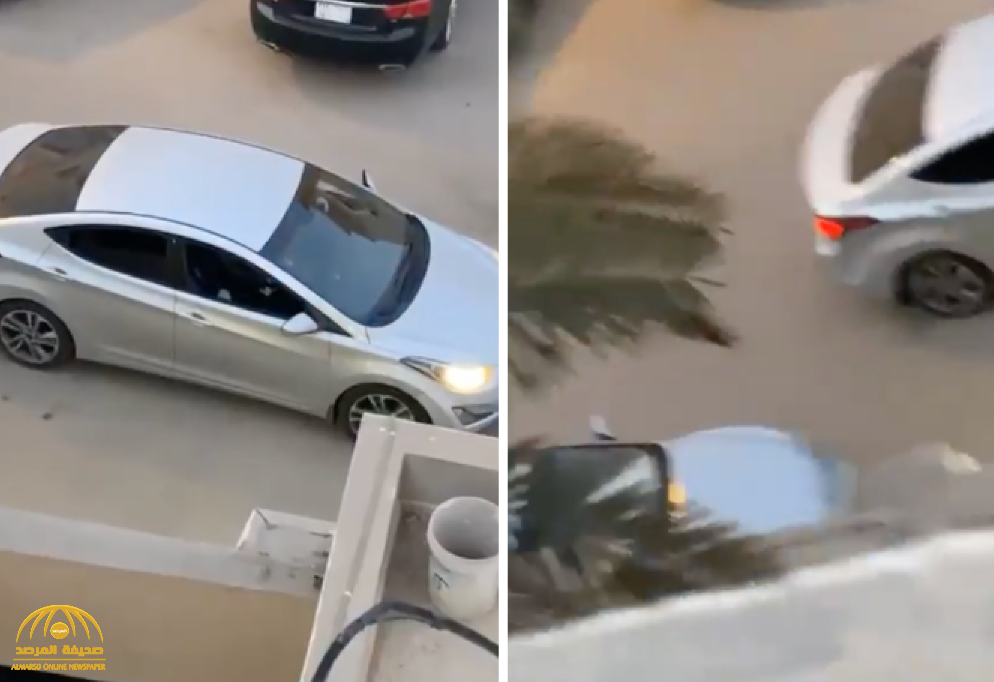 شاهد.. شخص يطلق النار على منزل أهل زوجته بـ"حي عرقة" في الرياض بسبب طلبها الخلع ويهددهم بالحرق