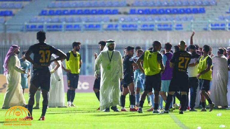 معاقبة  الشيخ  "فهد طلال الفهد" بعد سحب فريقه أثناء مباراة في الدوري الكويتي