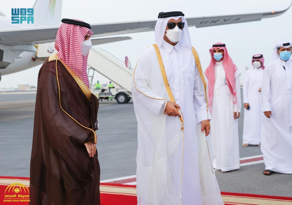 شاهد.. وزير الخارجية يصل إلى قطر في زيارة رسمية