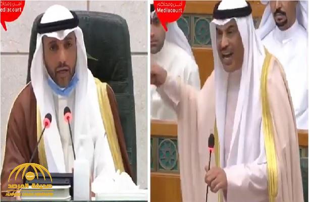 شاهد: نواب في مجلس الأمة الكويتي يقاطعون رئيس الوزراء أثناء استجوابه.. والغانم  منفعلا " هذه الديمقراطية"!