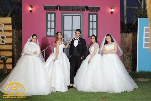 حقيقة زواج شاب مصري من 4 فتيات في ليلة واحدة!