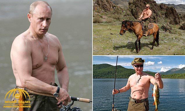 بعد ظهوره عاري الصدر أثناء ركوب الخيل وصيد الأسماك.. منح "بوتين"  لقب جديد في روسيا