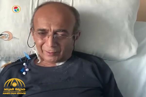 شاهد: آخر ظهور  للطيار "أبواليسر" قبل وفاته بأيام من داخل المستشفى