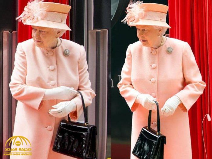 ماذا تضع الملكة إليزابيث في حقبية اليد التي تحملها دائماً؟