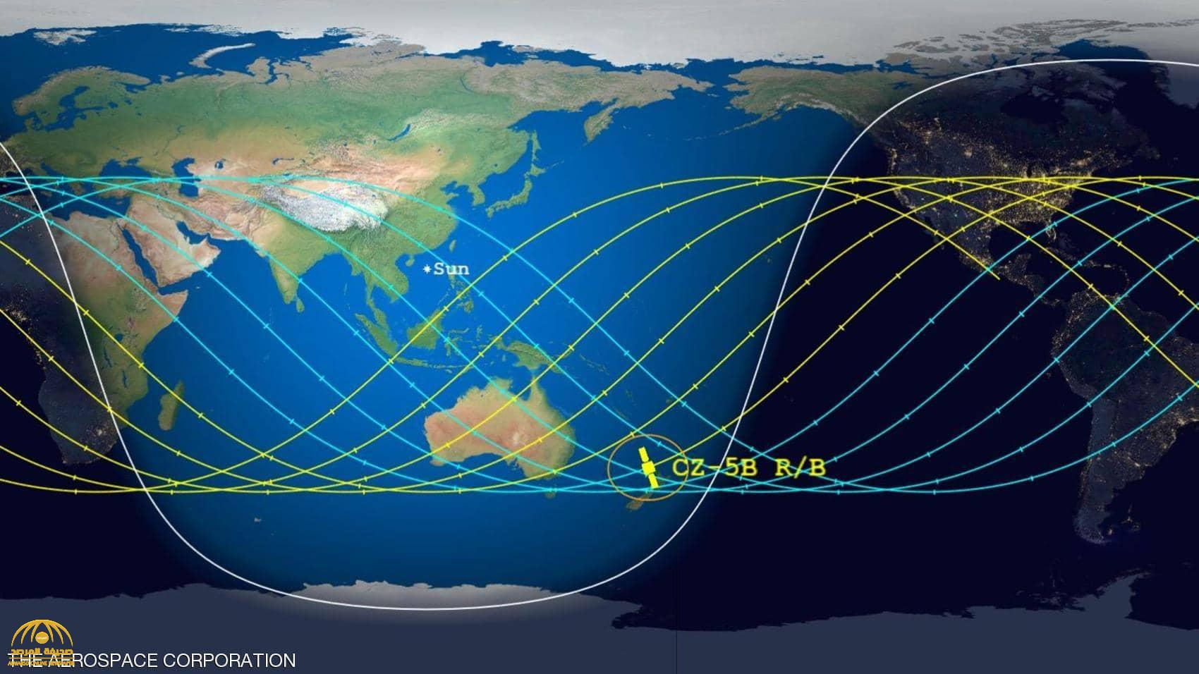 شاهد .. البث المباشر  لـ"موعد ومكان" وصول الصاروخ الصيني إلى الأرض