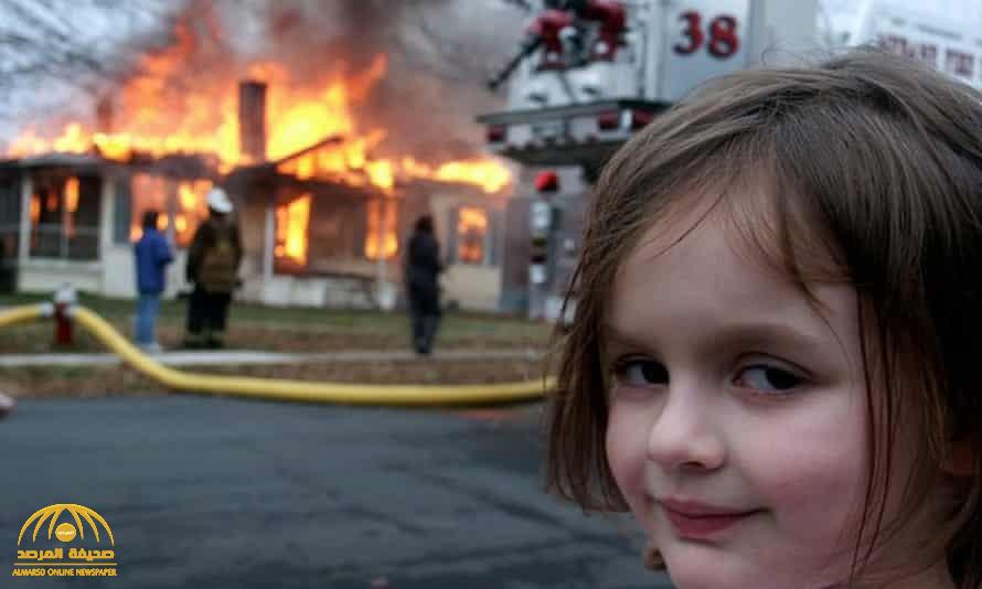 شاهد.. "الفتاة الكارثة" تبيع صورة التقطتها وهي تبتسم أمام منزل يحترق في أمريكا بمبلغ كبير