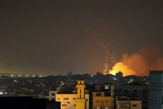 الطيران الإسرائيلي يقصف شمال قطاع غزة بأكثر من 50 صاروخًا