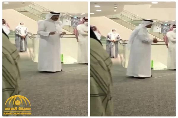 شاهد: لحظة توديع الأمير سلطان بن سلمان لموظفي هيئة الفضاء