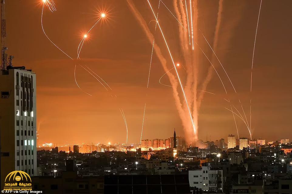 إسرائيل تكشف عن عدد ضخم للصواريخ التي أطلقتها على غزة خلال 40 دقيقة  ليلة أمس