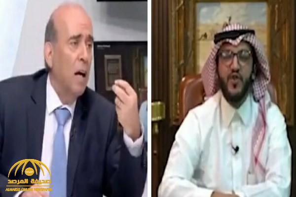 شاهد.. لحظة تهجم الوزير اللبناني "شربل وهبة" على محلل سياسي سعودي:"أنا من لبنان عم يهيني واحد من أهل البدو"