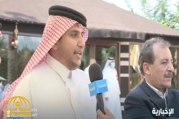 شاهد: لبنانيون بالزي السعودي في خيمة سفير المملكة ببيروت ردًا على تصريحات الوزير "شربل وهبة" المسيئة