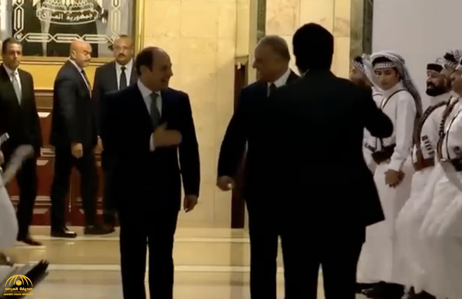 شاهد.. كيف استقبل  "الكاظمي " الرئيس  "السيسي" في بغداد!