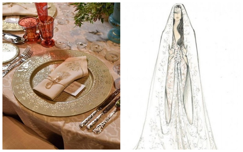 شاهد: صور توثق تفاصيل وتجهيزات حفل زفاف الأميرة حصة بنت سلمان