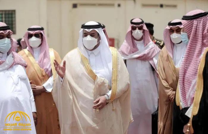 نائب أمير الرياض يؤدي صلاة الميت على الشيخ ناصر الشثري -صور