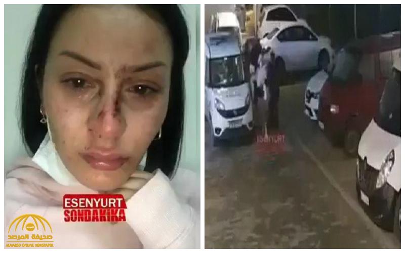 شاهد .. ضباط أتراك يعتدون على امرأة بوحشية في أسطنبول ويشوهون وجهها